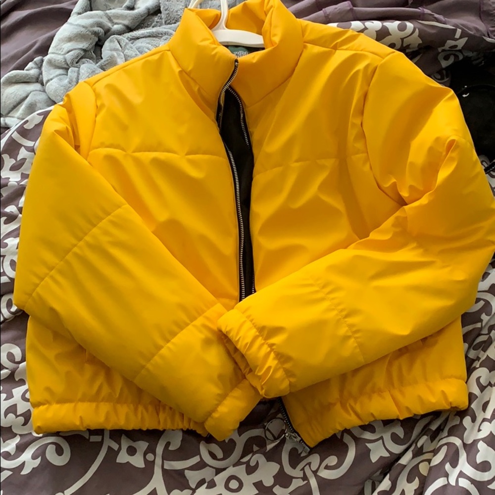 Yellow Puffer Jacket